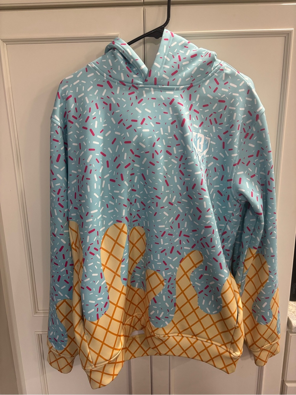 Baseball Lifestyle Blue Youth Hoodie